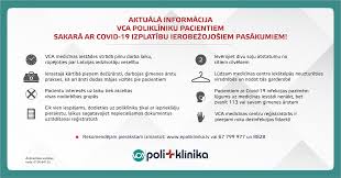 Informācija VESELĪBAS CENTRU APVIENĪBAS PACIENTIEM sakarā ar Covid-19 izplatību ierobežojošiem pasākumiem