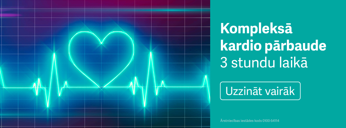 Misija: sirds Doties uz sadaļu kardio pārbaude 1 dienas laikā